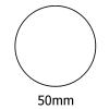 50mm Rond