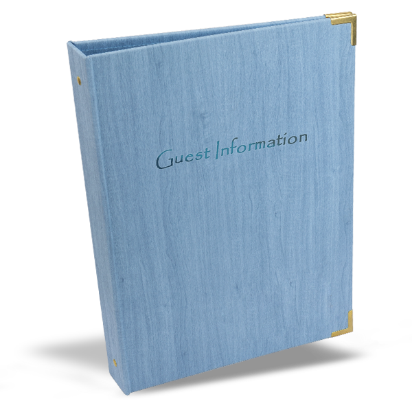 Menu with standard titles such as menu and wine list