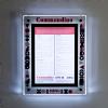 custom wall displays, eye catching signage, restaurant displays, illuminated wall display, restaurant menu display, cafe wall menu, how to display my restaurant menu, how to get my business more attention.