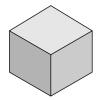 Cube 7cm