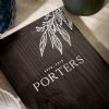 rustic menu boards, vintage wooden menus, custom wood clipboards, unique menu presentation, rustic tariff boards, make my own menu.