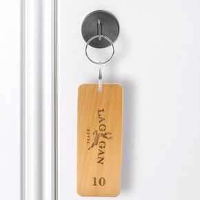 Porte-clés gravés Forêt