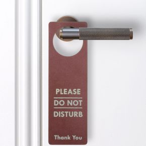 Poignée de porte Nice en métal gravé