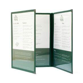 Protège-menu Américain Triple