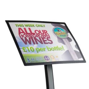 Présentoir Comète sur pied