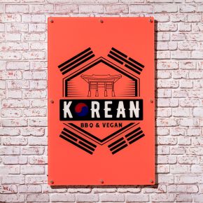 Panneau imprimé acrylique