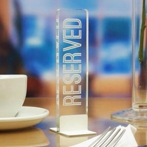 Numéros de table Acrylique