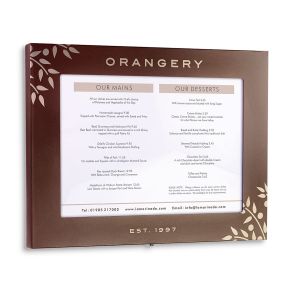 Porte-menu mural Nice