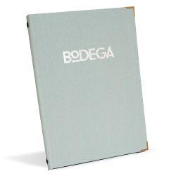 Buckley Buckram style customisable menu covers & holders from Menushop.