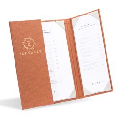 Amsterdam menu dépliant