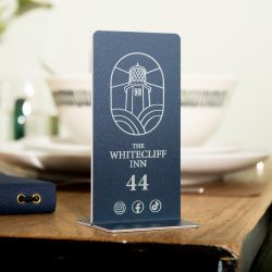 Numéros de table vertical Nice