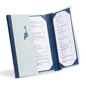Savoie menu dépliant