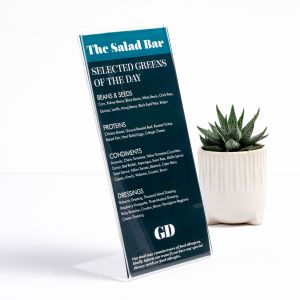 Chevalet de table Acrylique