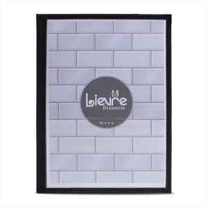 Protège-menu Américain Élite Double