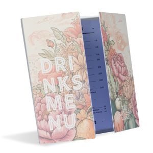 Nice imprimé menu dépliant 