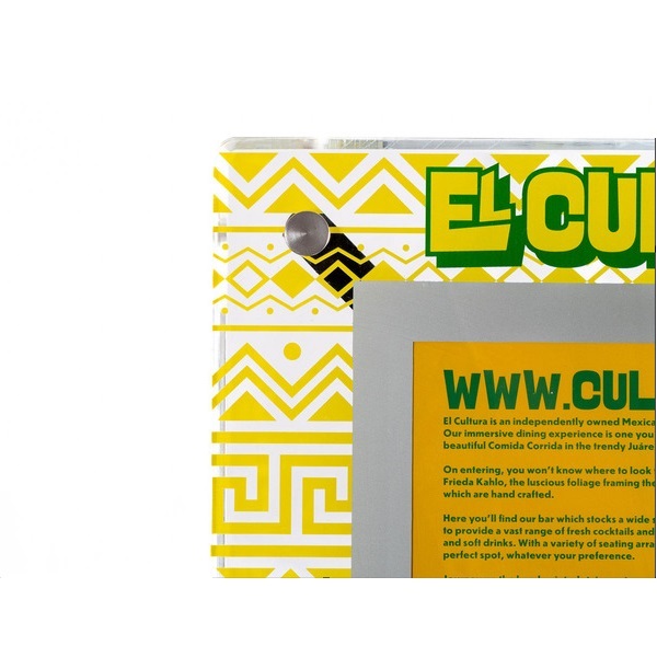 6xA4 Printed Menu Stand 6xA4 Printed Menu Stand