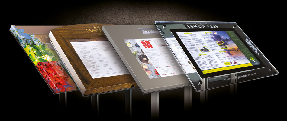 Menu cases Our Menu Cases